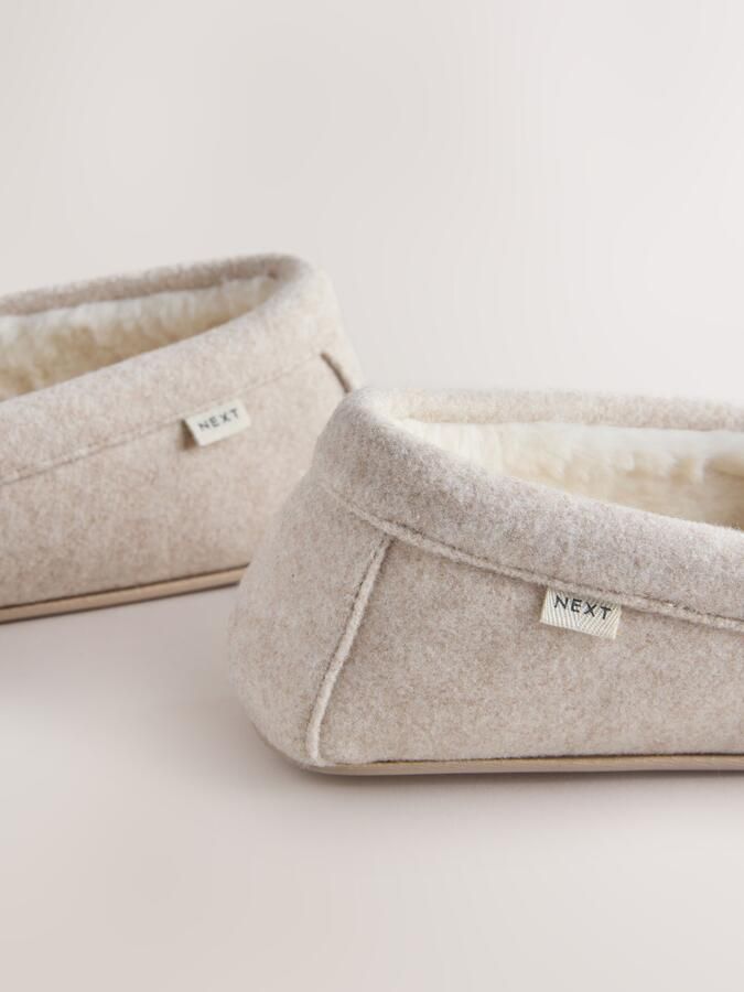 Next Huisschoenen ecru - Foto 4