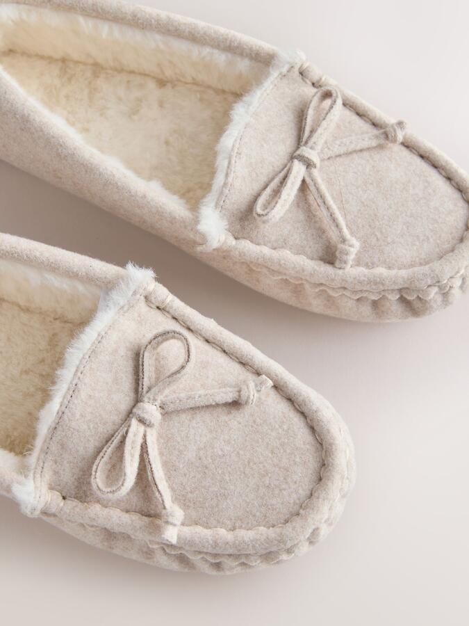 Next Huisschoenen ecru - Foto 5