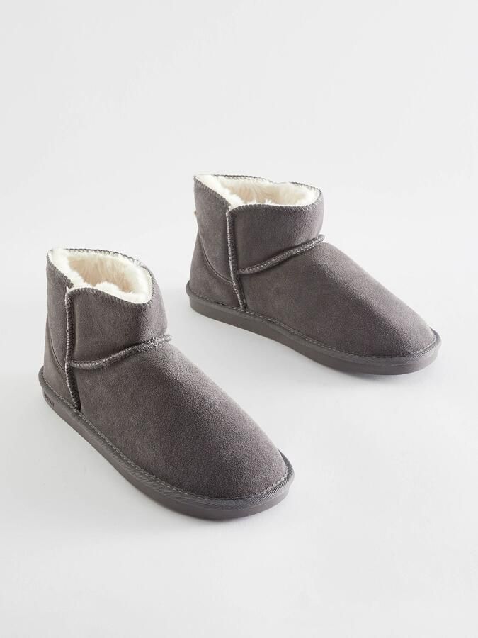 Next Huisschoenen grijs - Foto 4