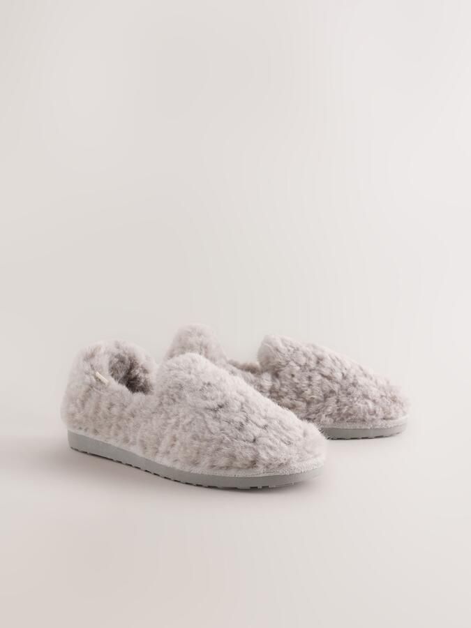 Next Huisschoenen grijs - Foto 4
