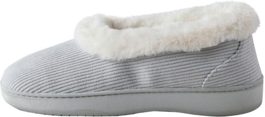 Next Huisschoenen grijs wolwit