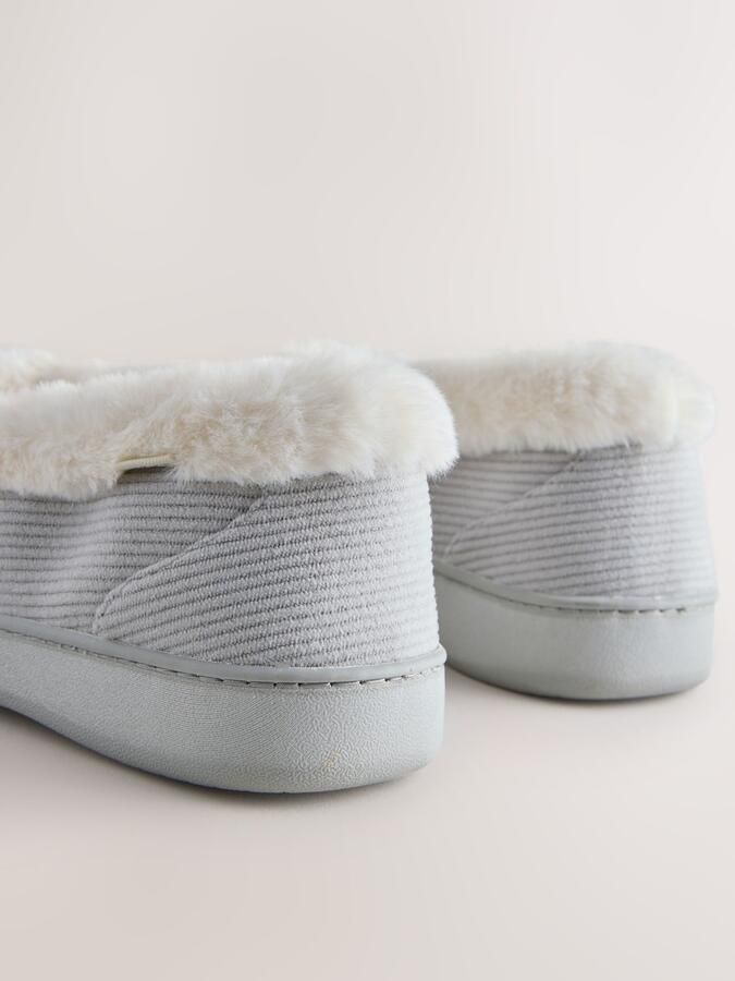 Next Huisschoenen grijs wolwit - Foto 4