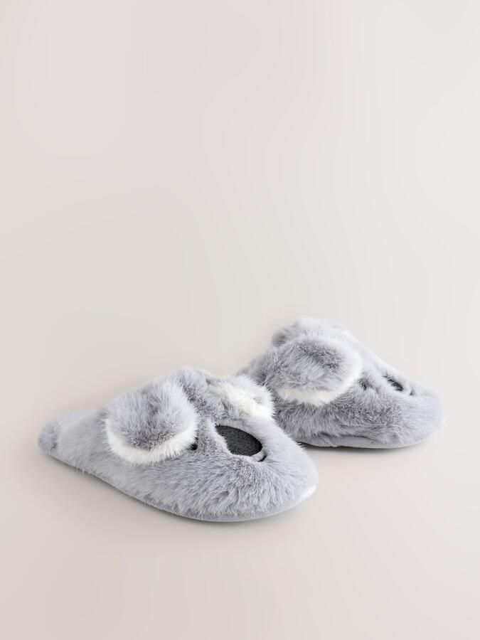 Next Huisschoenen grijs zwart - Foto 3