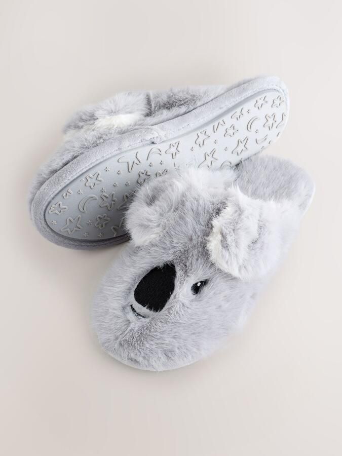 Next Huisschoenen grijs zwart - Foto 5