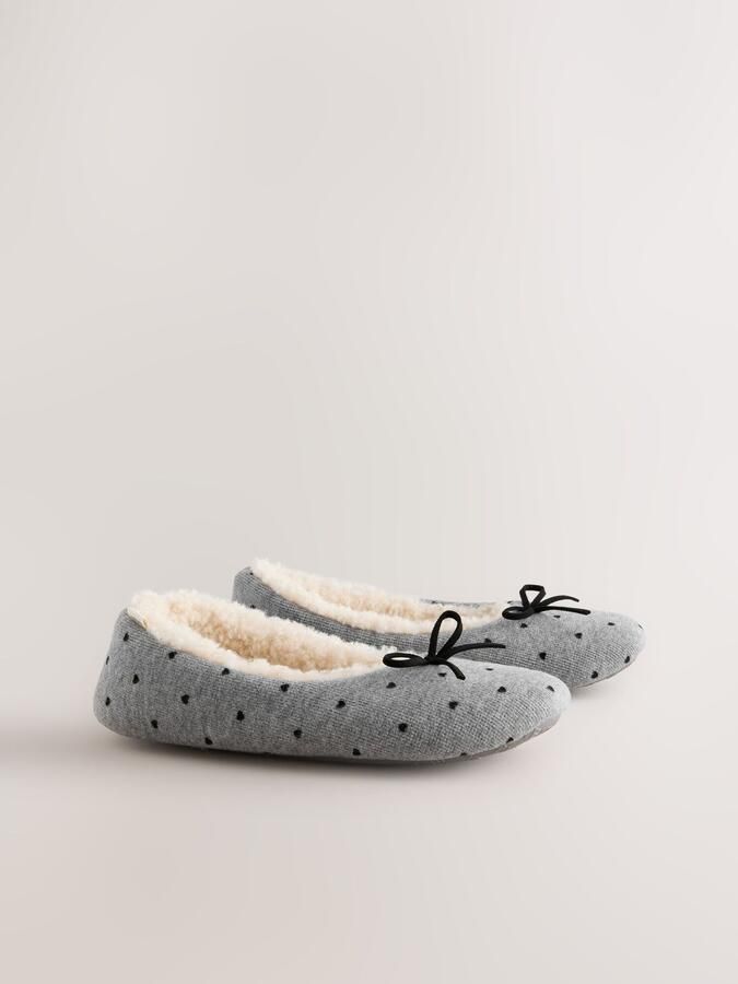Next Huisschoenen grijs zwart - Foto 2