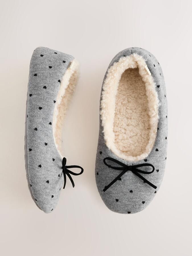 Next Huisschoenen grijs zwart - Foto 4
