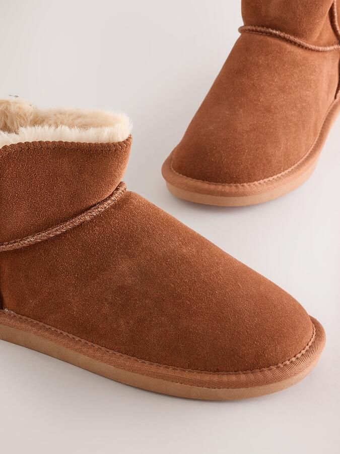 Next Huisschoenen kastanjebruin - Foto 3