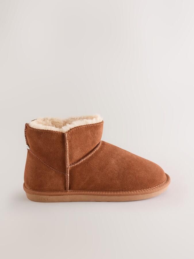 Next Huisschoenen kastanjebruin - Foto 4