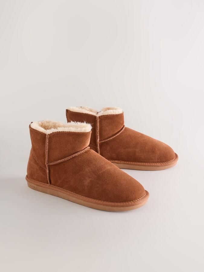 Next Huisschoenen kastanjebruin - Foto 5