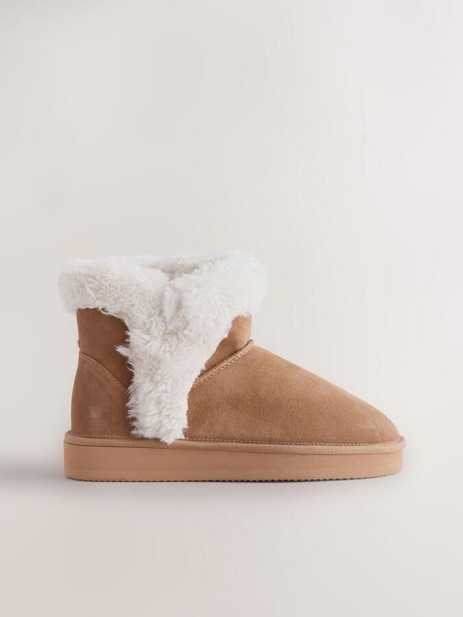 Next Huisschoenen lichtbruin - Foto 4