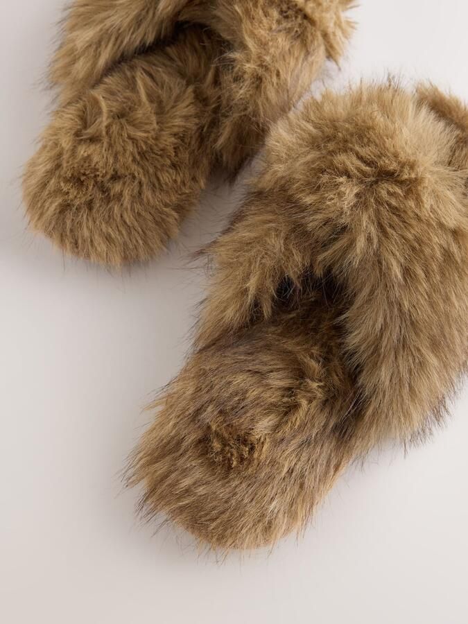 Next Huisschoenen lichtbruin - Foto 4