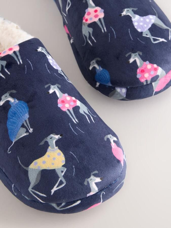Next Huisschoenen navy lichtgeel grijs wit - Foto 5