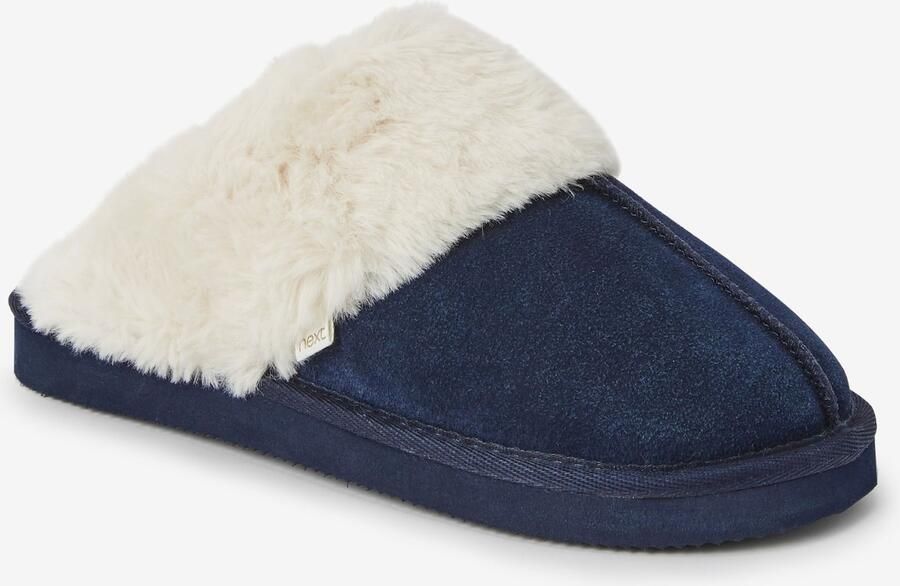 Next Huisschoenen navy natuurwit - Foto 3