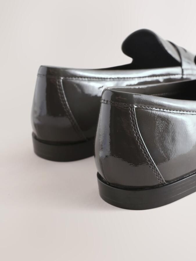 Next Dames Forever Comfort loafers met franjes Grijs - Foto 4