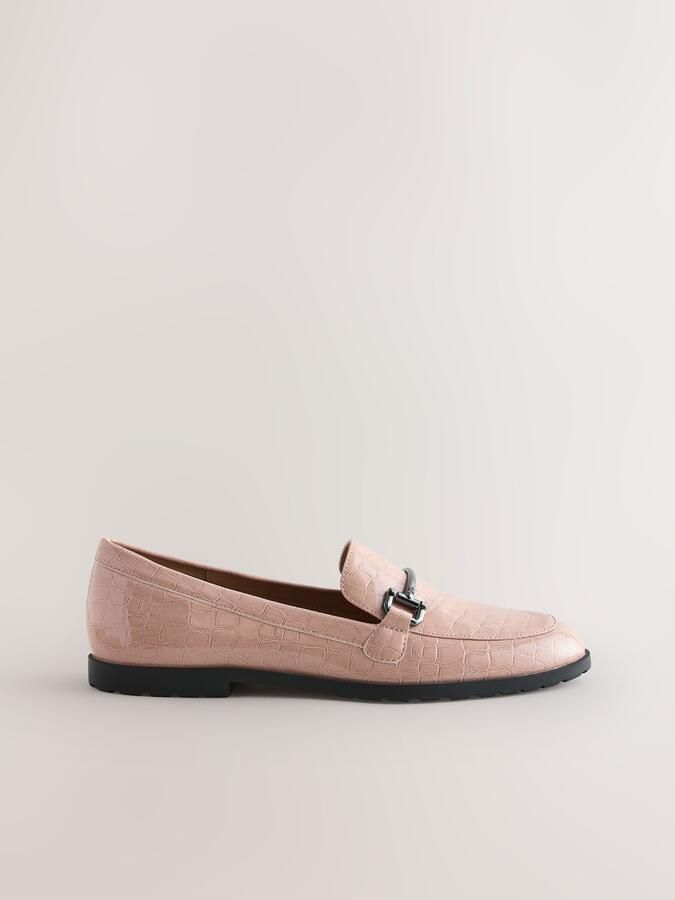 Next Dames Forever Comfort instappers met rand en hardware Roze - Foto 2