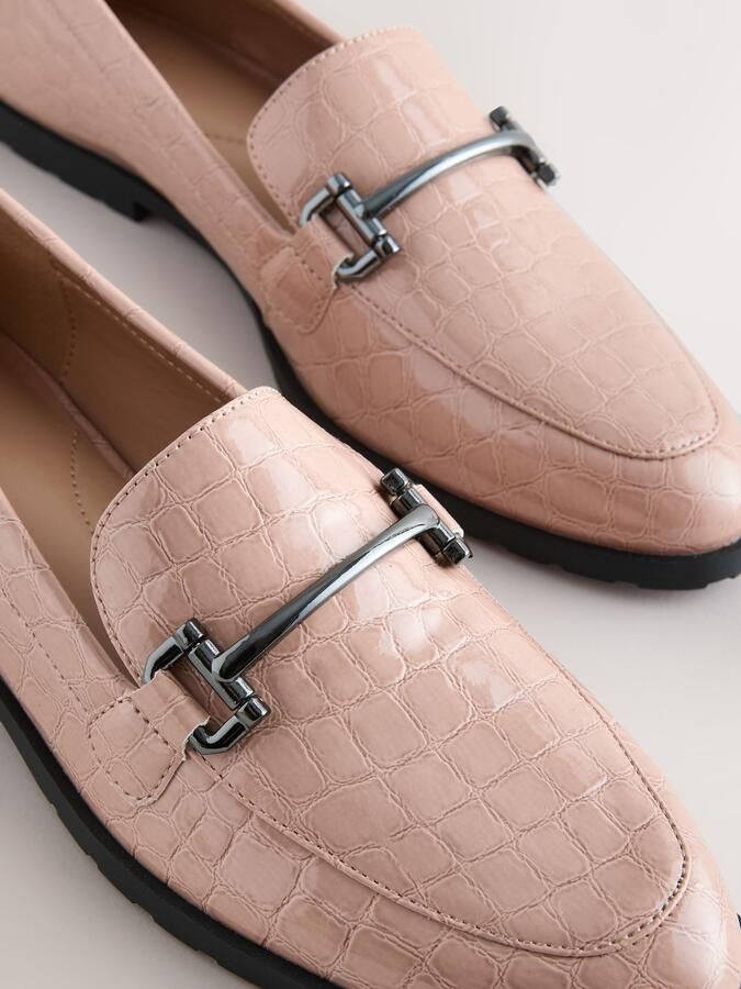 Next Dames Forever Comfort instappers met rand en hardware Roze - Foto 6