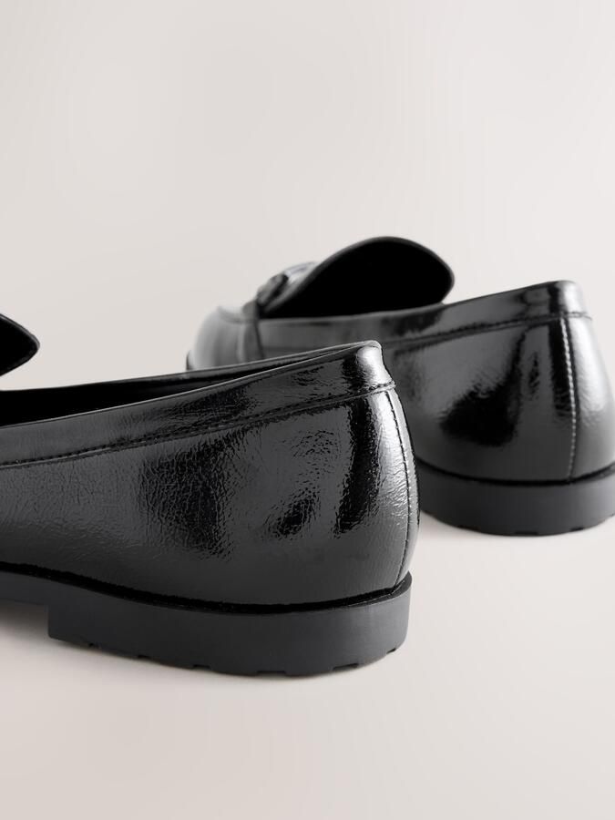Next Dames Forever Comfort instappers met rand en hardware Zwart - Foto 2