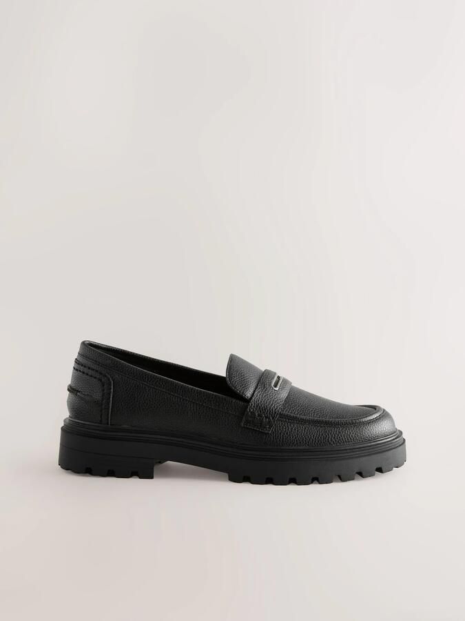 Next Dames Forever Comfort loafers met stevige zool Dierenprint - Foto 2
