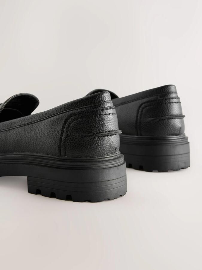 Next Dames Forever Comfort loafers met stevige zool Dierenprint - Foto 4