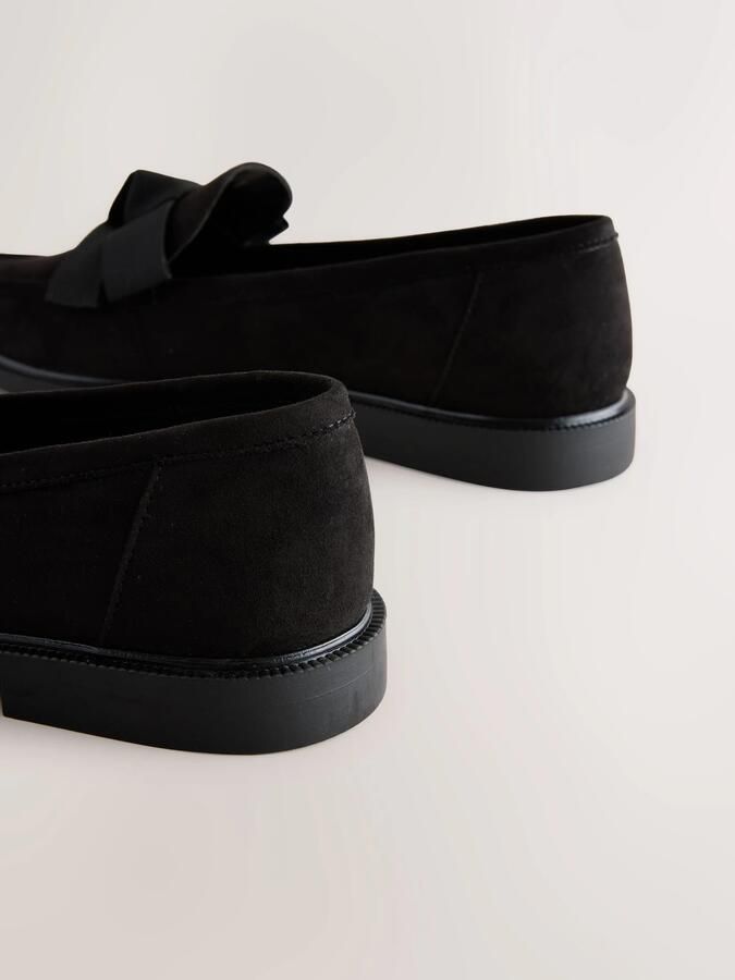 Next Dames Forever Comfort instapschoenen met strik Zwart - Foto 4