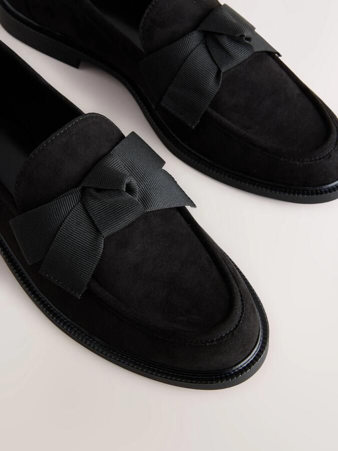 Next Dames Forever Comfort instapschoenen met strik Zwart - Foto 6