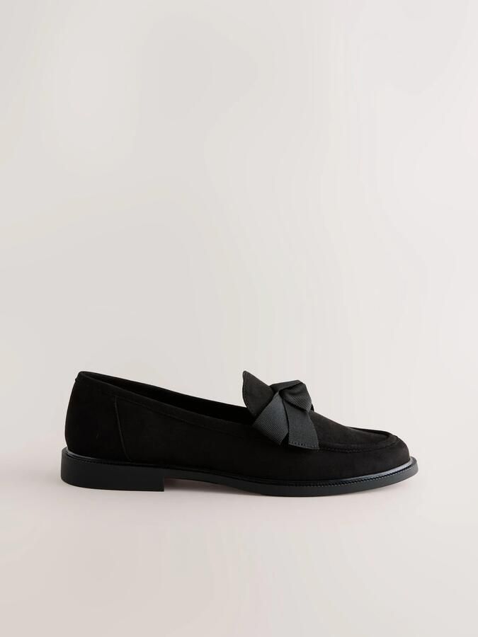 Next Dames Forever Comfort instapschoenen met strik Zwart - Foto 2