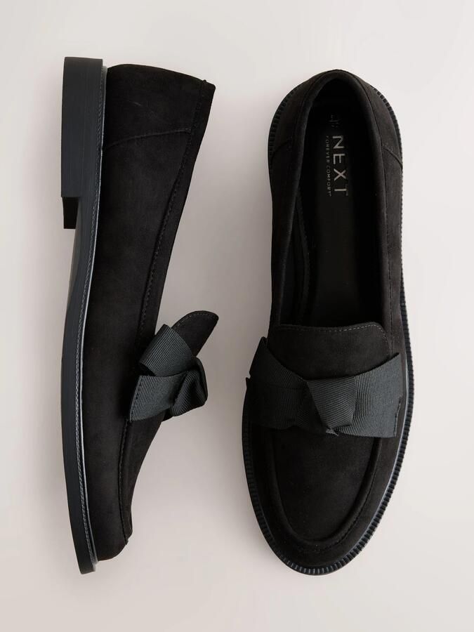 Next Dames Forever Comfort instapschoenen met strik Zwart - Foto 5