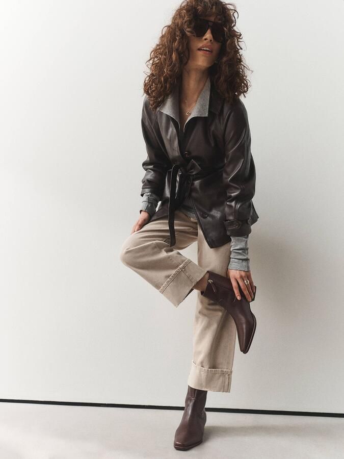 Next Dames Forever Comfort cowboy-enkellaarzen Bruin - Foto 2