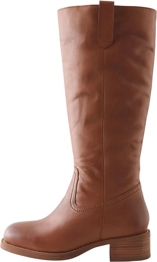 Next Dames Forever Comfort knielaarzen instapmodel Bruin