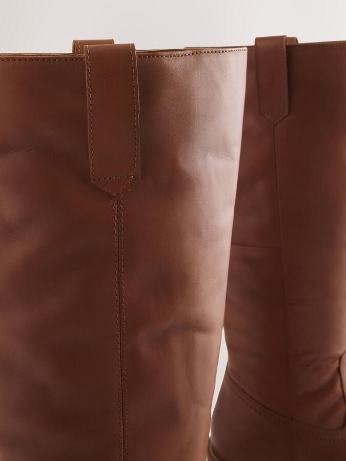 Next Dames Forever Comfort knielaarzen instapmodel Bruin - Foto 5