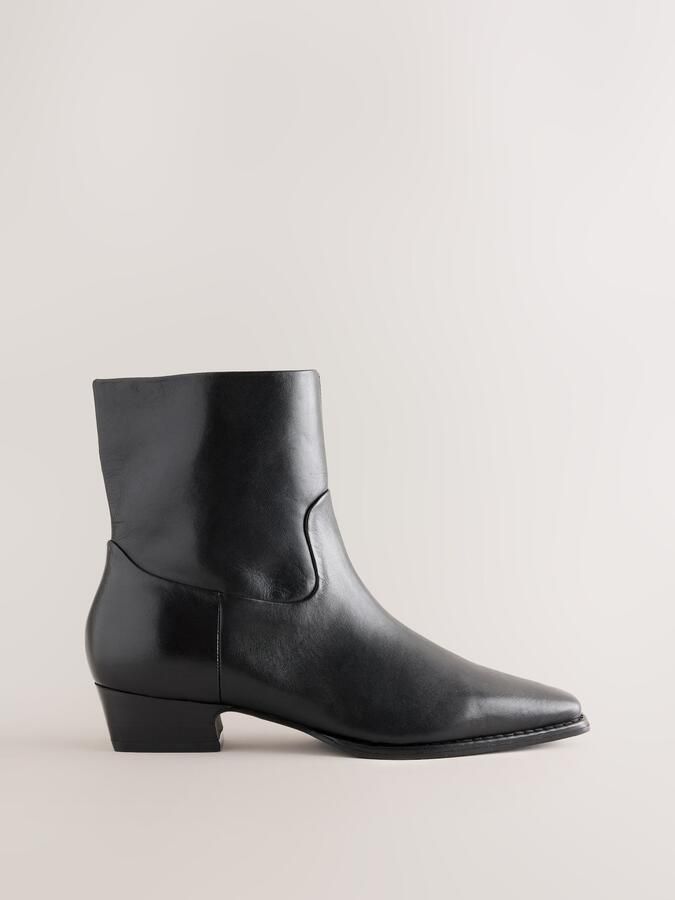 Next Dames Forever Comfort cowboy-enkellaarzen Zwart - Foto 4