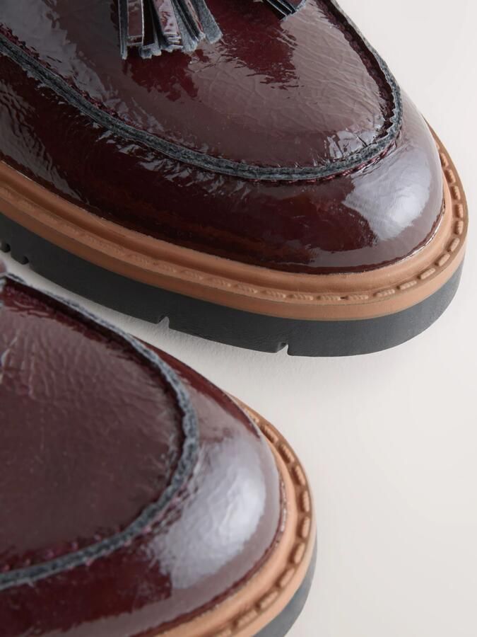 Next Dames Forever Comfort loafers met dikke zool Rood - Foto 2