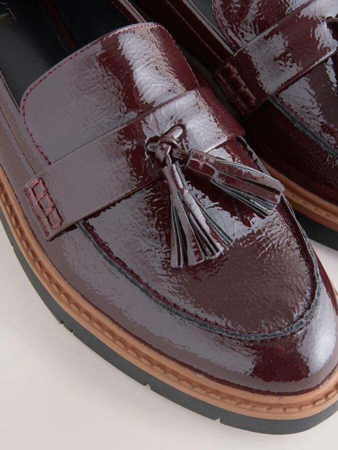 Next Dames Forever Comfort loafers met dikke zool Rood - Foto 3
