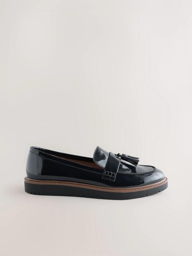Next Dames Forever Comfort loafers met dikke zool Blauw - Foto 5