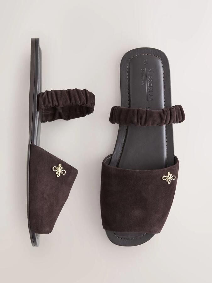 Next Dames Slingback sandalen Bruin - Foto 5