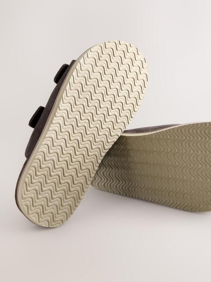 Next Heren Sandalen met twee ton sur ton gespen Bruin - Foto 5