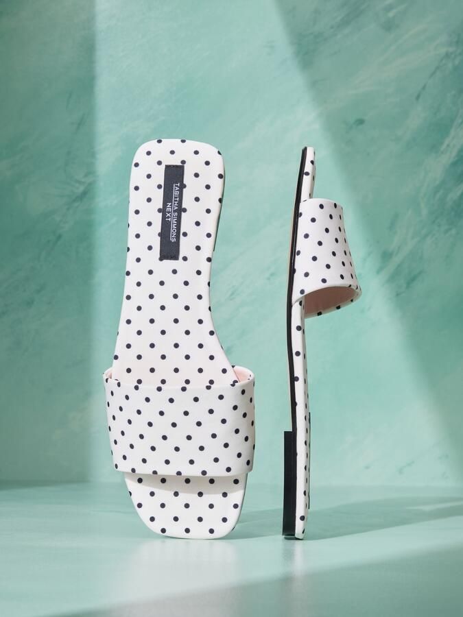 Next Muiltjes 'Tabitha Simmons x ' zwart wit - Foto 4