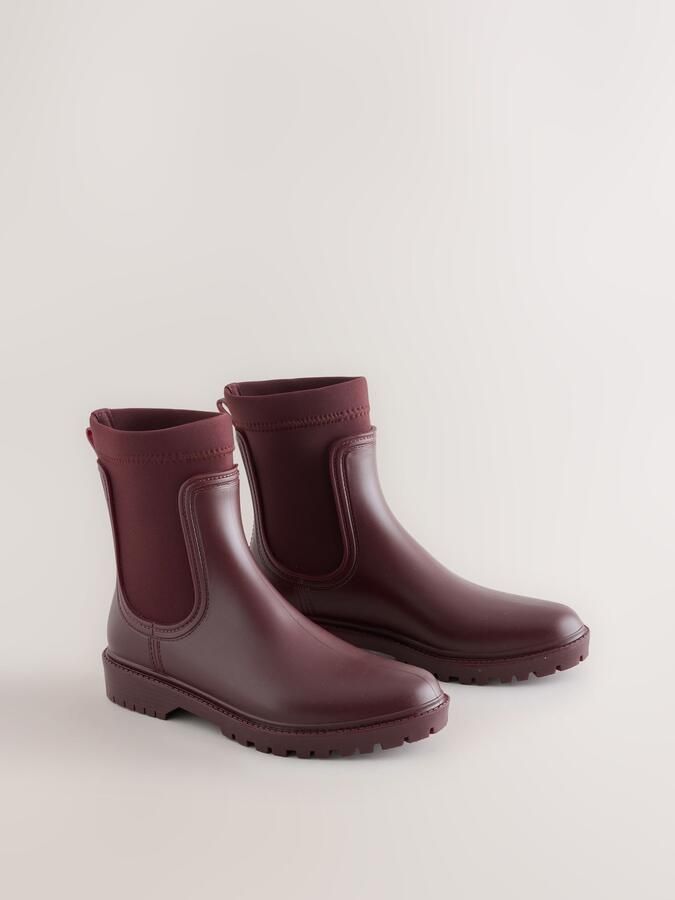 Next Dames Midi-laarzen met profielzool Rood - Foto 6