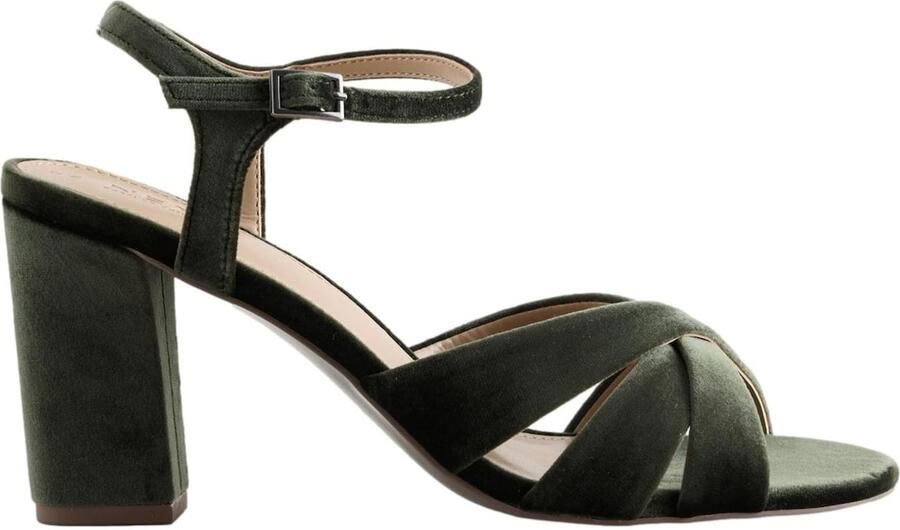 Next Dames Forever Comfort sandalen met blokhakken Groen - Foto 2