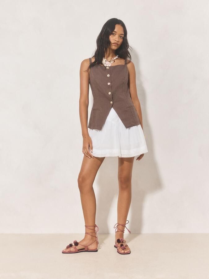 Next Sandaal 'Forever Comfort' beige oudroze wijnrood - Foto 2