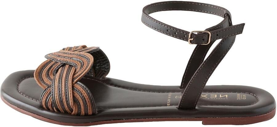 Next Sandaal 'Forever Comfort' bruin donkerbruin