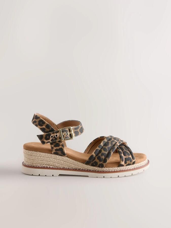 Next Sandaal 'Forever Comfort' camel donkergrijs - Foto 2