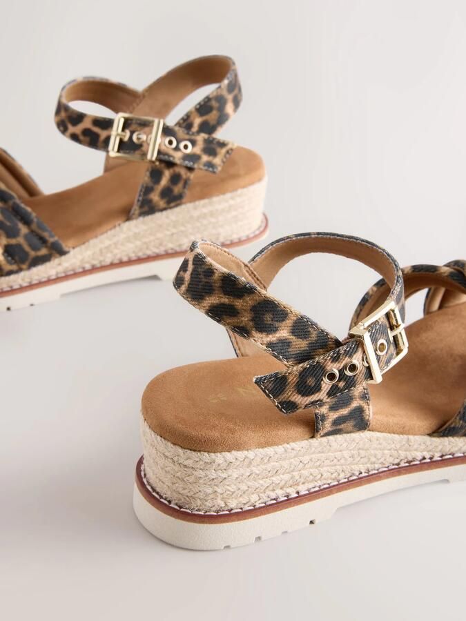 Next Sandaal 'Forever Comfort' camel donkergrijs - Foto 5