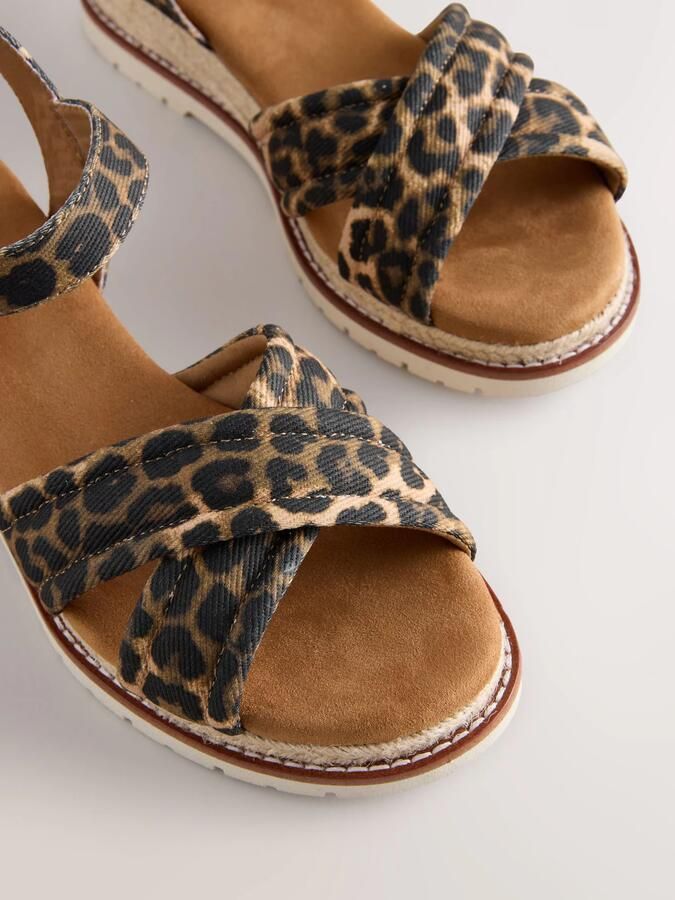 Next Sandaal 'Forever Comfort' camel donkergrijs - Foto 6