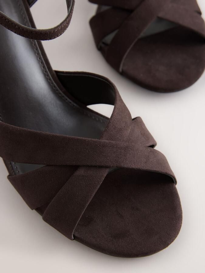 Next Sandaal 'Forever Comfort' chocoladebruin - Foto 4