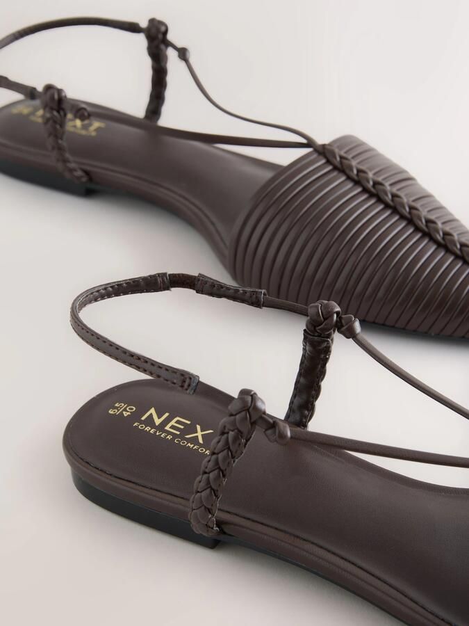 Next Sandaal 'Forever Comfort' chocoladebruin - Foto 2