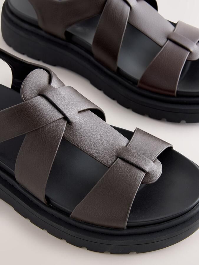 Next Sandaal 'Forever Comfort' chocoladebruin - Foto 6