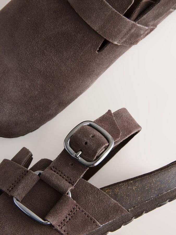Next Dames Forever Comfort slingbackschoenen met voetbed Bruin - Foto 5