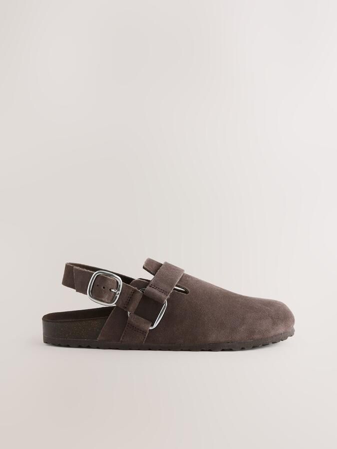 Next Dames Forever Comfort slingbackschoenen met voetbed Bruin - Foto 6