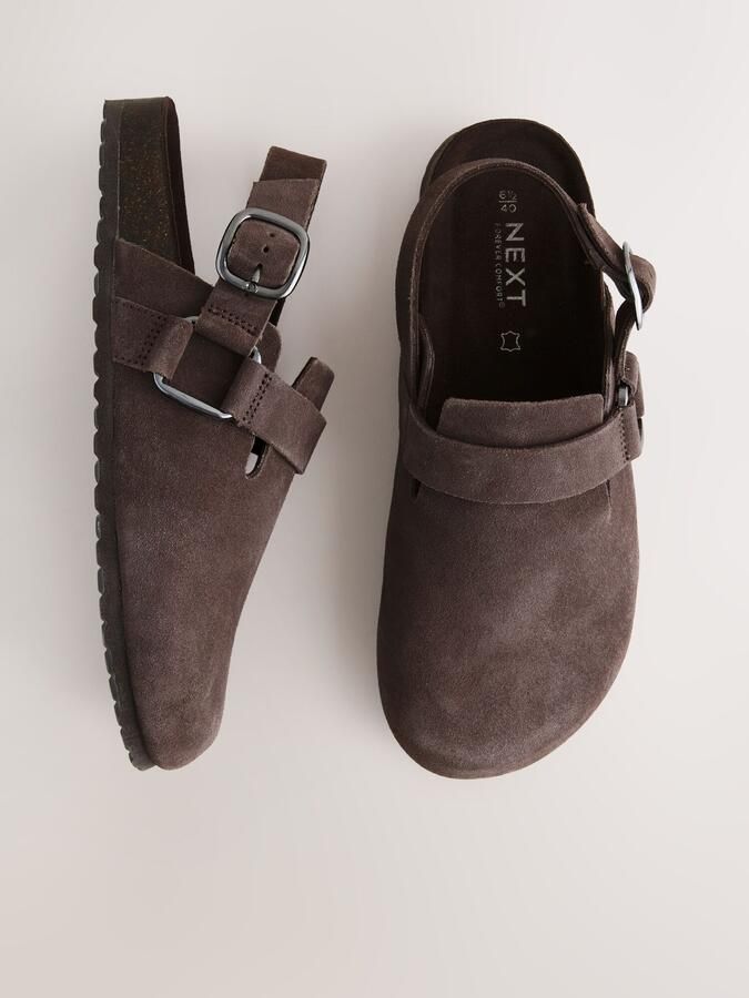 Next Dames Forever Comfort slingbackschoenen met voetbed Bruin - Foto 3